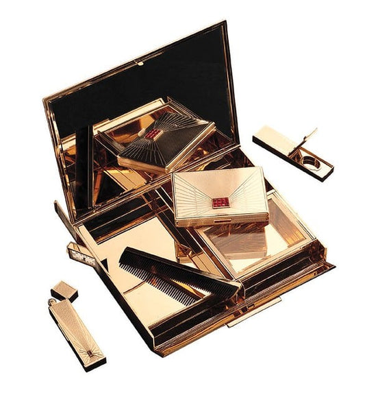 A beautiful vintage cosmetic vanity case by Van Cleef